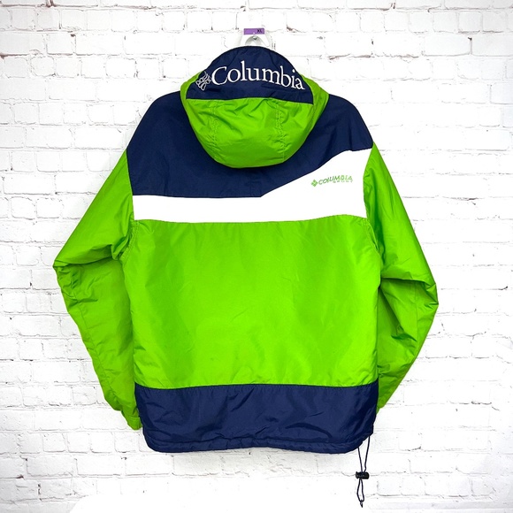 🚫SOLD! •💚VINTAGE 80s-90s |•COLUMBIA•| Fully Lined Kanga Pocket Jacket💚 - Picture 2 of 16